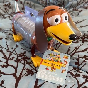 BNWT Light Up Slinky Dog toy